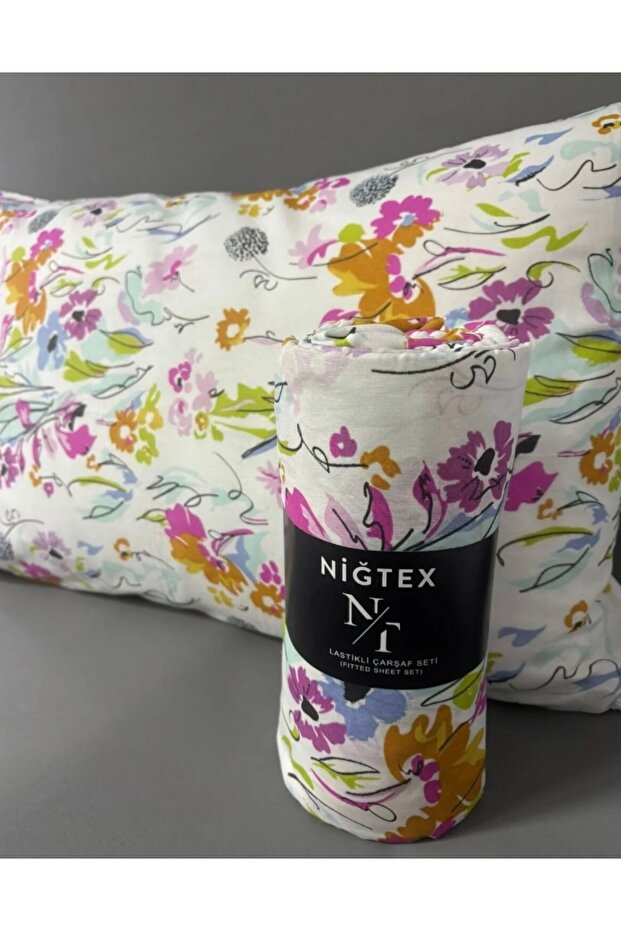 طقم ملاءات مطاطية كبيرة الحجم - 3