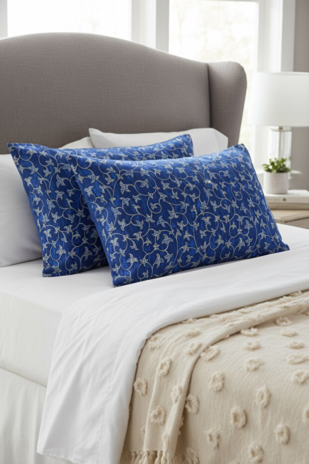 100% Cotton Satin 2-Piece Hobby Pillow Case 50X70 cm