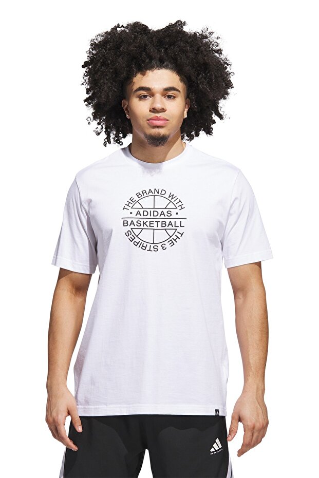 Verbiage Tee Men's Basketball T-Shirt Jv8429 White