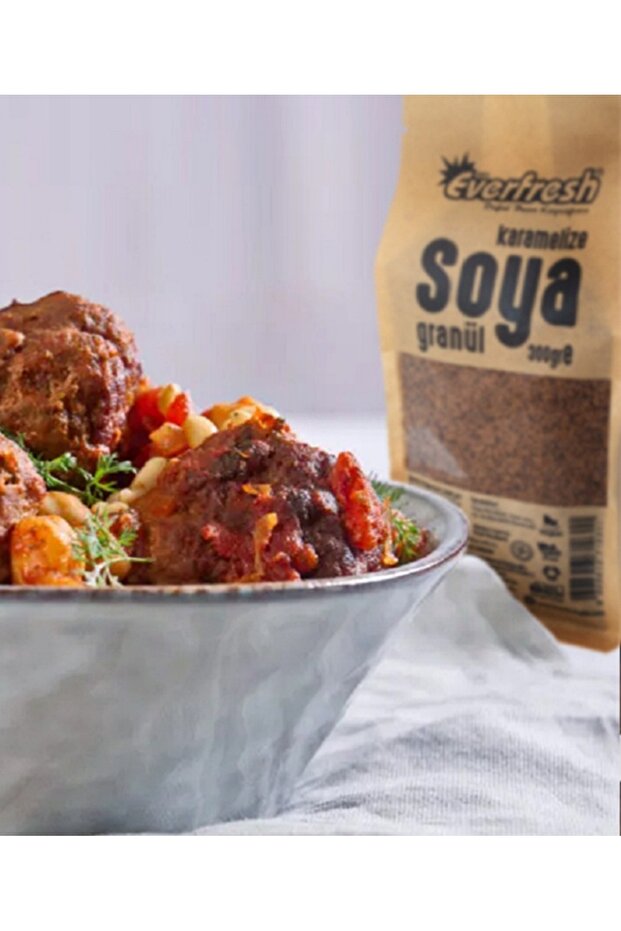 Karamelize Soya Granül 300 Gr - 3