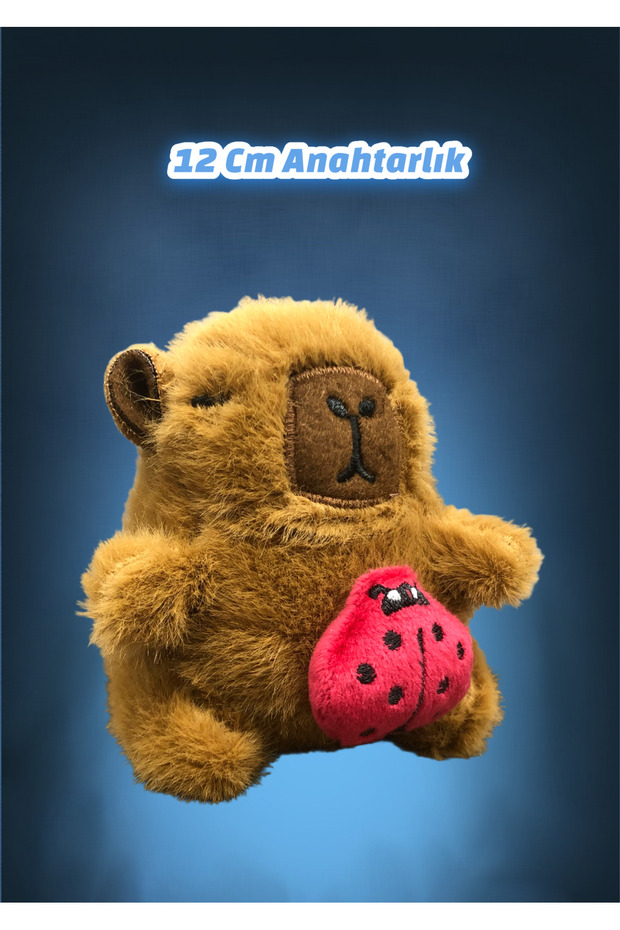 Capybara Plush Keychain - 2