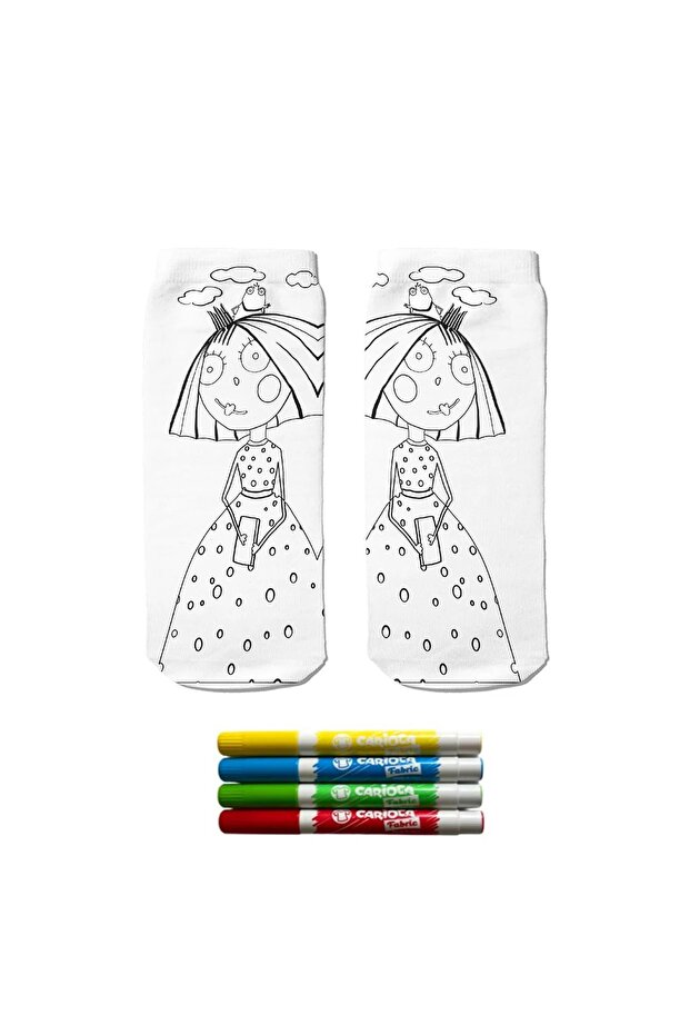 Боядисване на чорапи Чорапи - 1