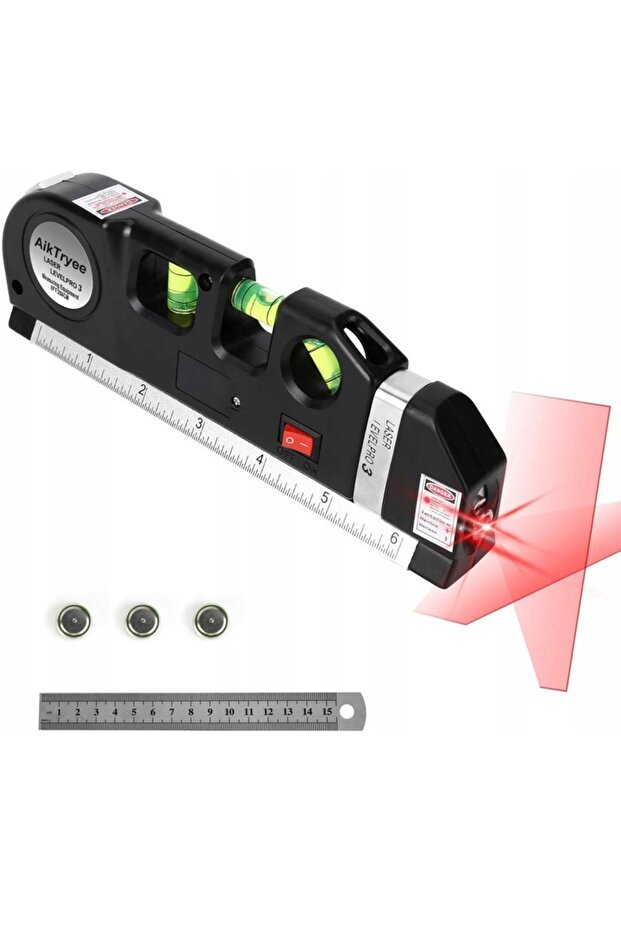 Multifunctional Laser Level with Ruler - 1