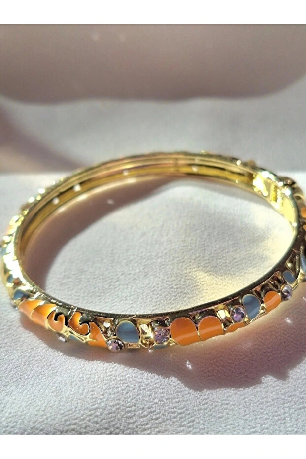 سوار مزين بحجر المينا - 4