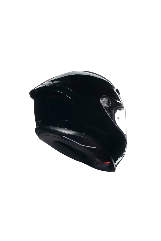 K6 S Black Mono Kapalı Kask - 3