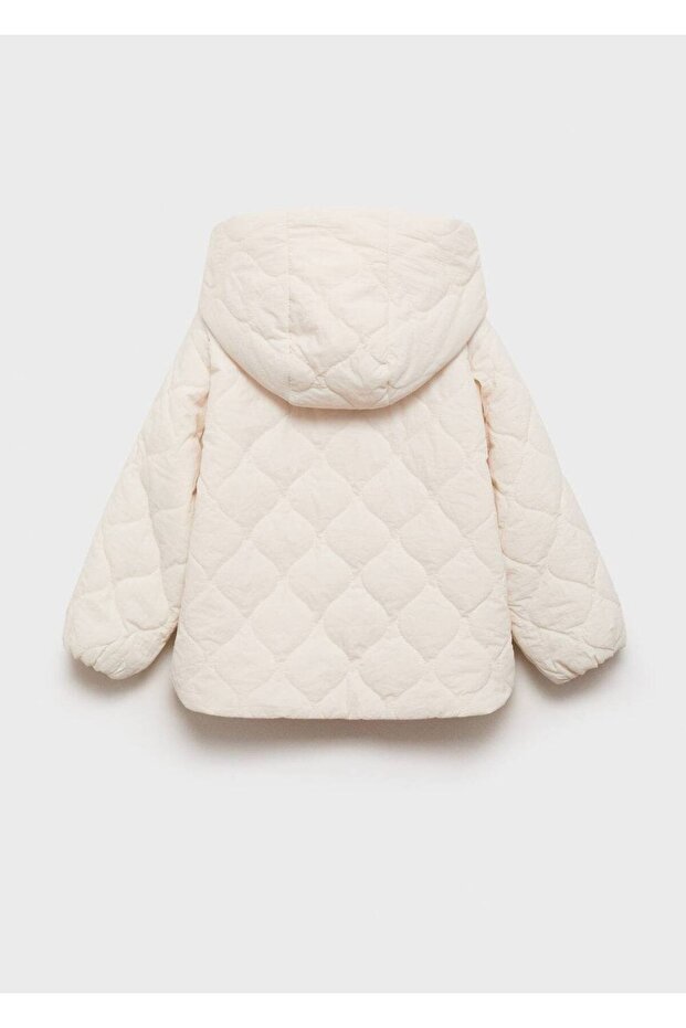 Kapüşonlu kapitone anorak - 3