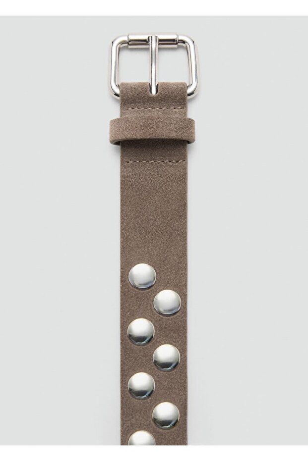 Zımbalı süet kemer - 1