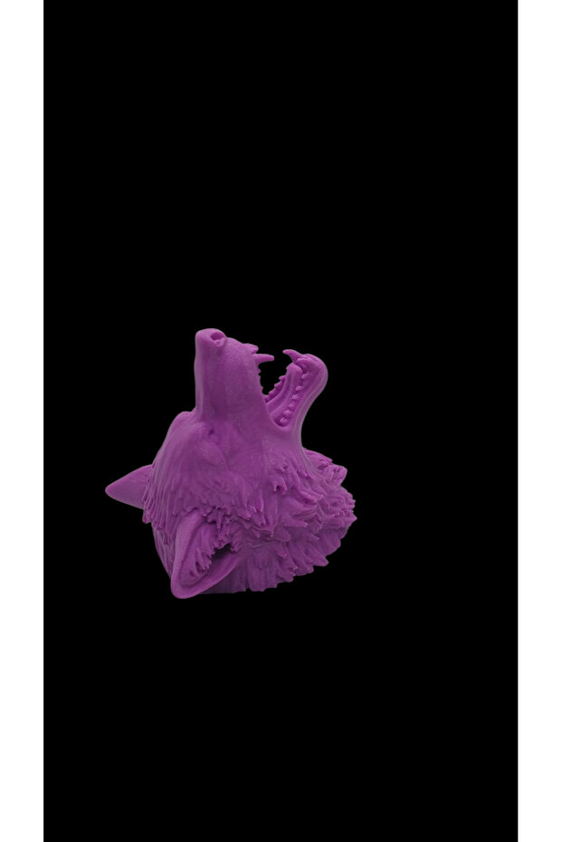 HAYVAN FİGÜRÜ KURT KAFASI - 6