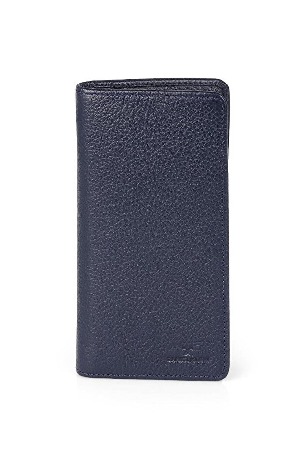 Dkl3029-2 Large Volume Navy Blue Women's Wallet & Card Holder in Purse Form