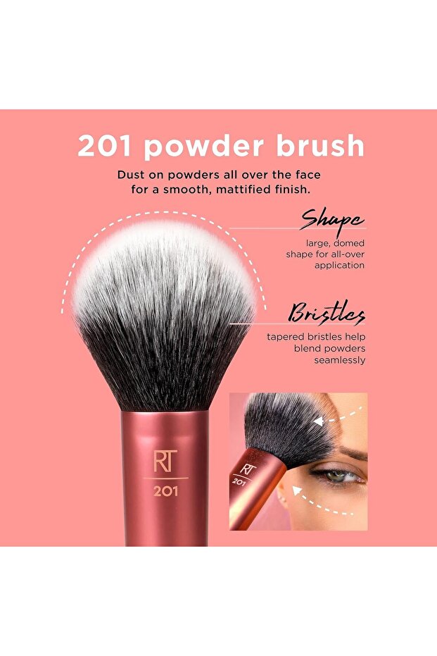 Powder and Bronzer Brush - 1 Count - 2