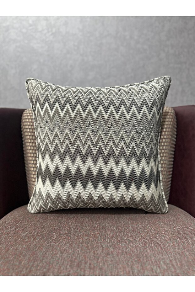Woven Chevron Series Pillow Case - Miss102 - 43X43 Cm. Measure