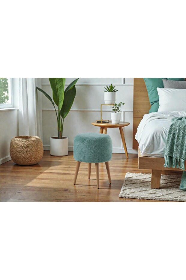 Teddy Bacaklı Puff - 1