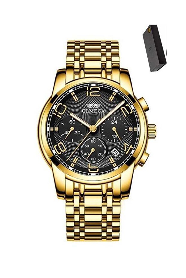 0829 Waterproof Chronograph Fashion Stainless Steel Watch