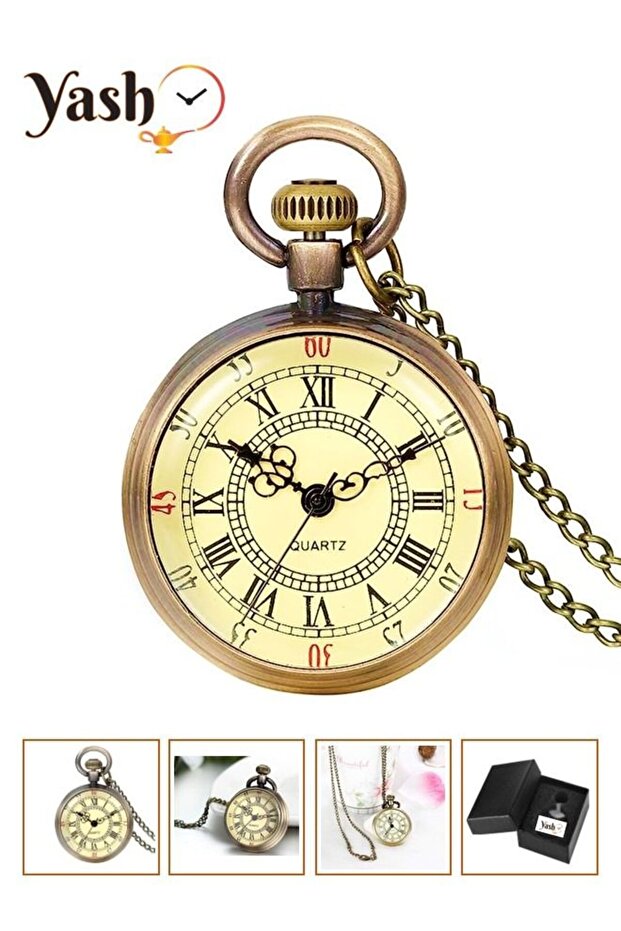 Romanian Style Quartz Pocket Watch