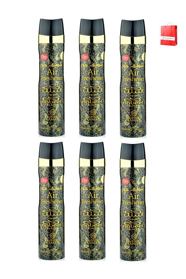 Black Air Freshener 300ML - 4 Pack