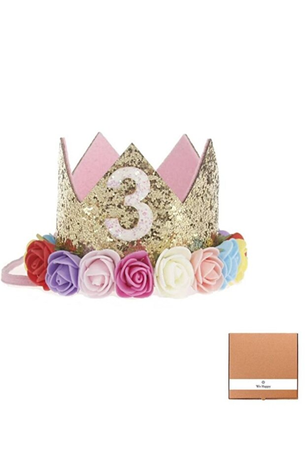3rd Birthday Crown Party Photo Shoot Prop
