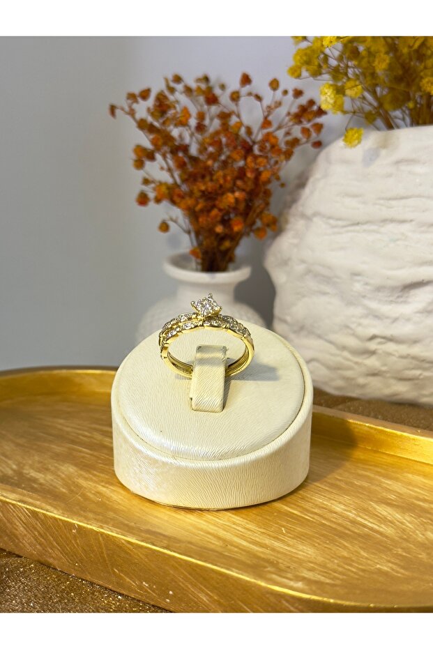 Gold Çelik Yüzük - 1