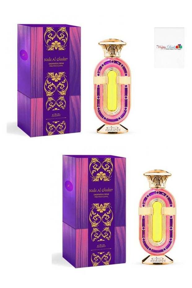 Nada Al Ghadeer Alcohol-Free Oil Perfume 20 ml (2 pcs)