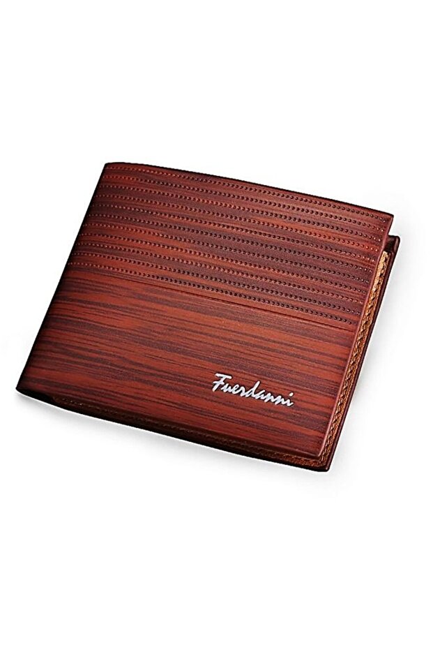 Men Leather Wallet Durable Bifold Design with Multiple Card Slots