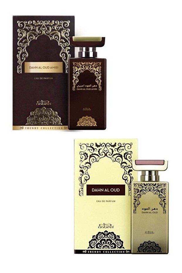 2 Pieces Perfume Set - Dahn Al Oud EDP 100 ml & Dahn Al Oud Amiri EDP 100 ml