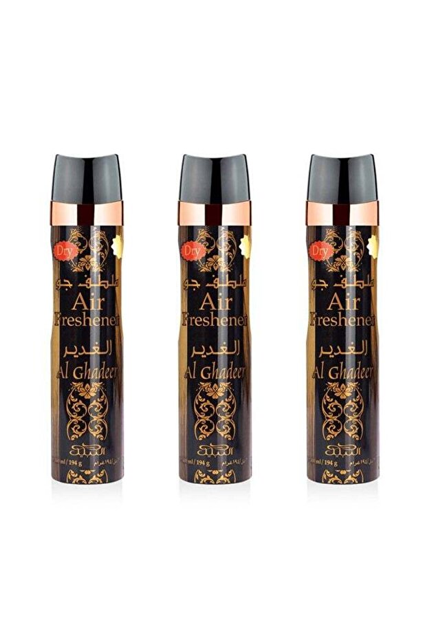 3 Pcs Al Ghadeer Dry Air Freshener 300ml