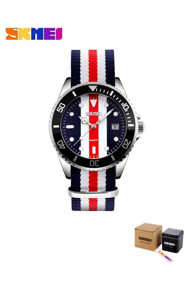 Japanese Quartz British Style Wristwatch