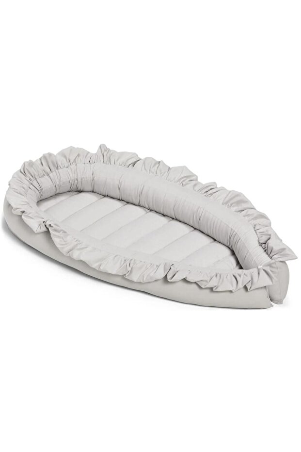 - Baby Lounger Nest – Newborn Infant Sleeper Pod Bed With Ruffle
