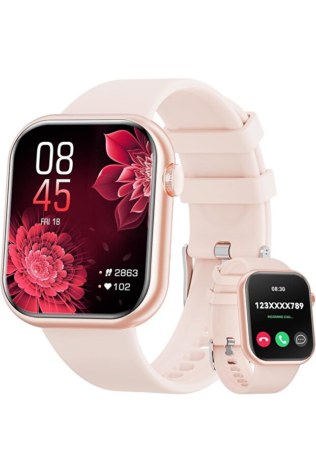 2025 Smartwatch 1.85in Touch Screen with Bluetooth Calling & Fitness Tracking