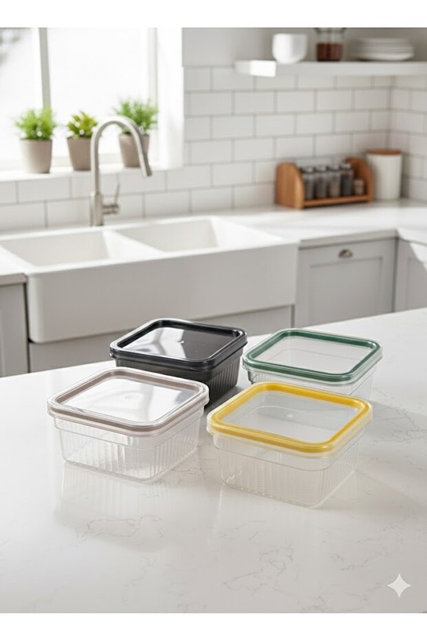 4-Piece Leak-Proof Storage Container Set - 1