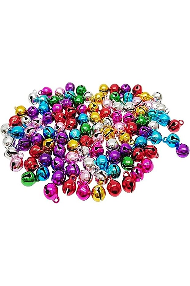 Jingle Bell Colorful Small Bell Mini Bell, DIY Bracelet Anklets Necklace Knitting Jewelry Making Acc