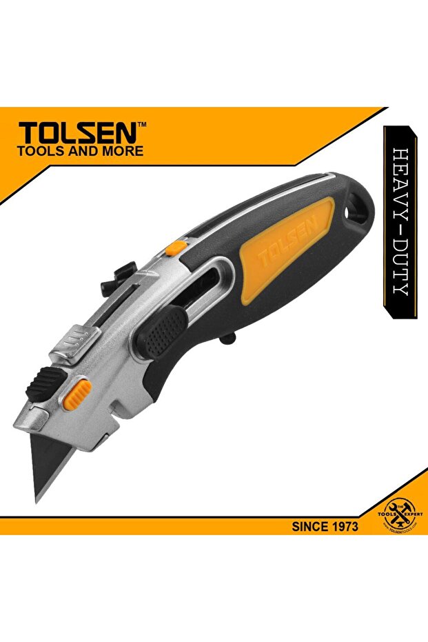 Cutter With Dual Use Function, Zinc Alloy Body, Sk2 Blade Material, Automatic Lock Function - 3