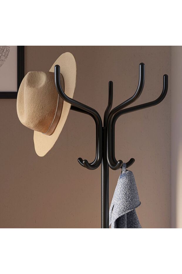 ayaklı askılık, siyah, 181 cm - 3