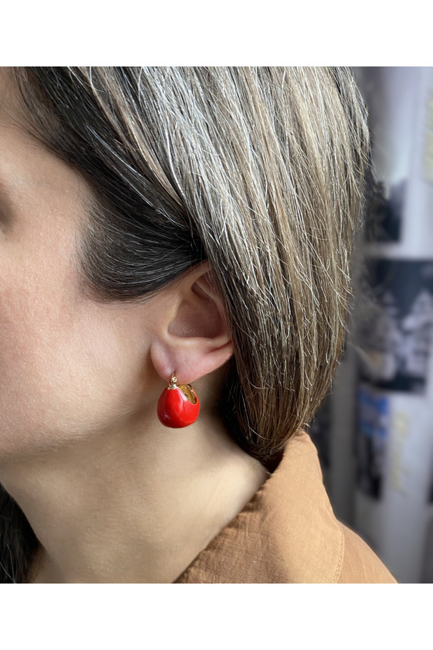 أقراط مينيلي مينيك سلة صغيرة - 2