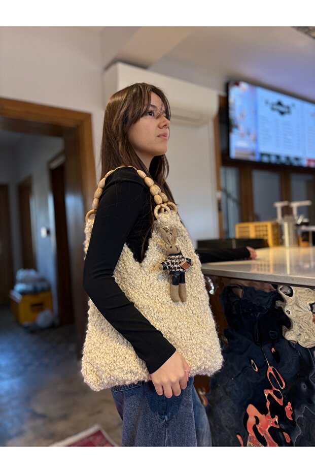 rabbit çanta charmı - 2