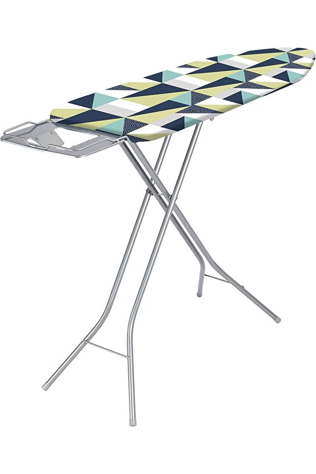 Steel Ironing Board Foldable & Adjustable, Mesh Top, 145x38 cm