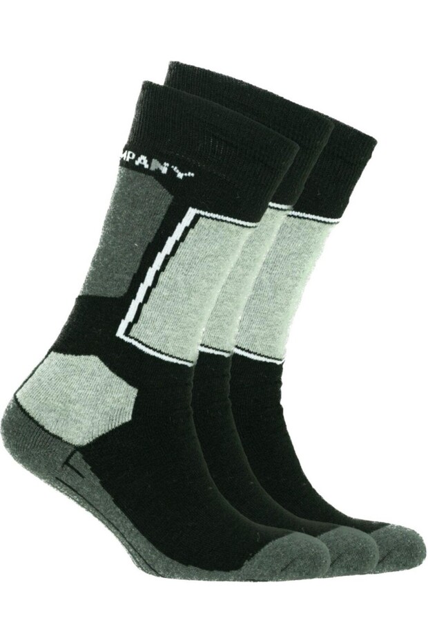 Unisex 3-Piece Thermal Ranger Socks with Three Layers Suitable for Harsh Winter Conditions That Completely Wrap the Foot