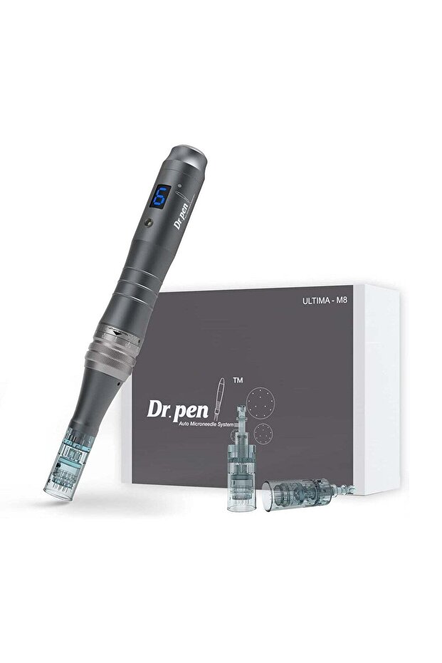 Ultima M8 Professional Microneedle Pen, Cordless Derma Auto Pen - Face and Body Skincare Kit