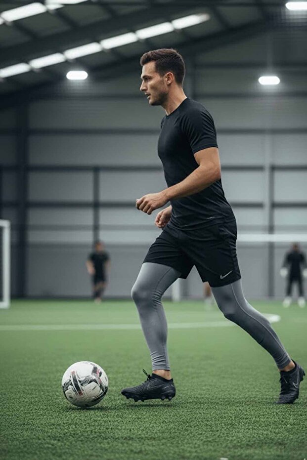 Dri-Fit Men's Gray Training Tights Nk-74-74