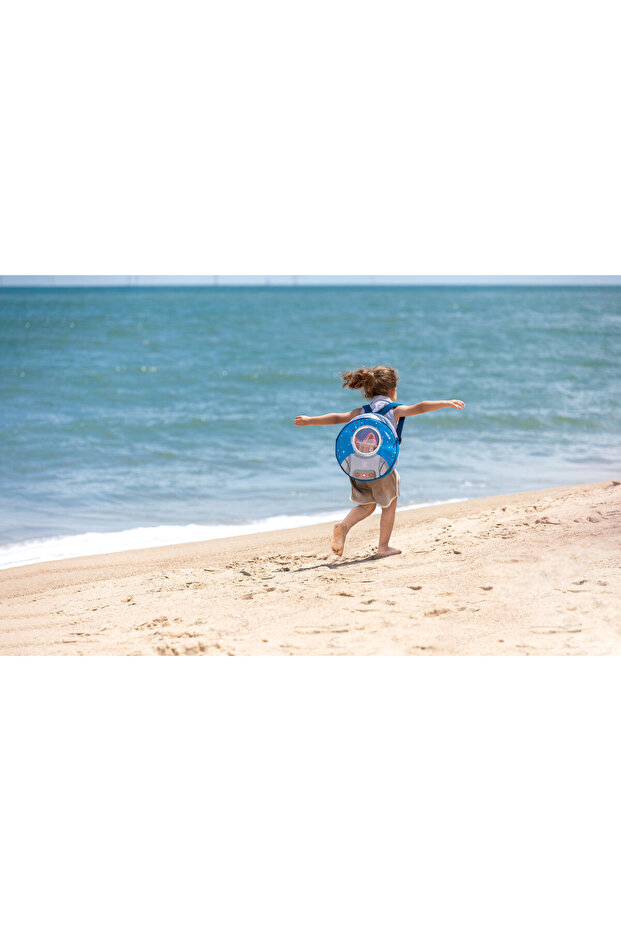 Space Explorer Sand Ship Beach Toys with Backpack 6pcs - 3