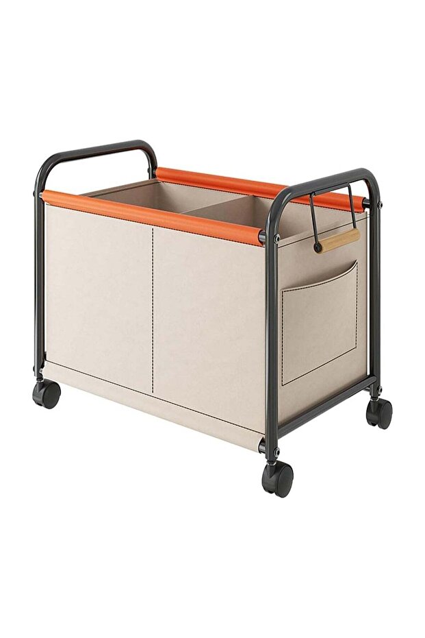 Toy Box Storage with Wheels - Removable Portable Toy Chest for Kids