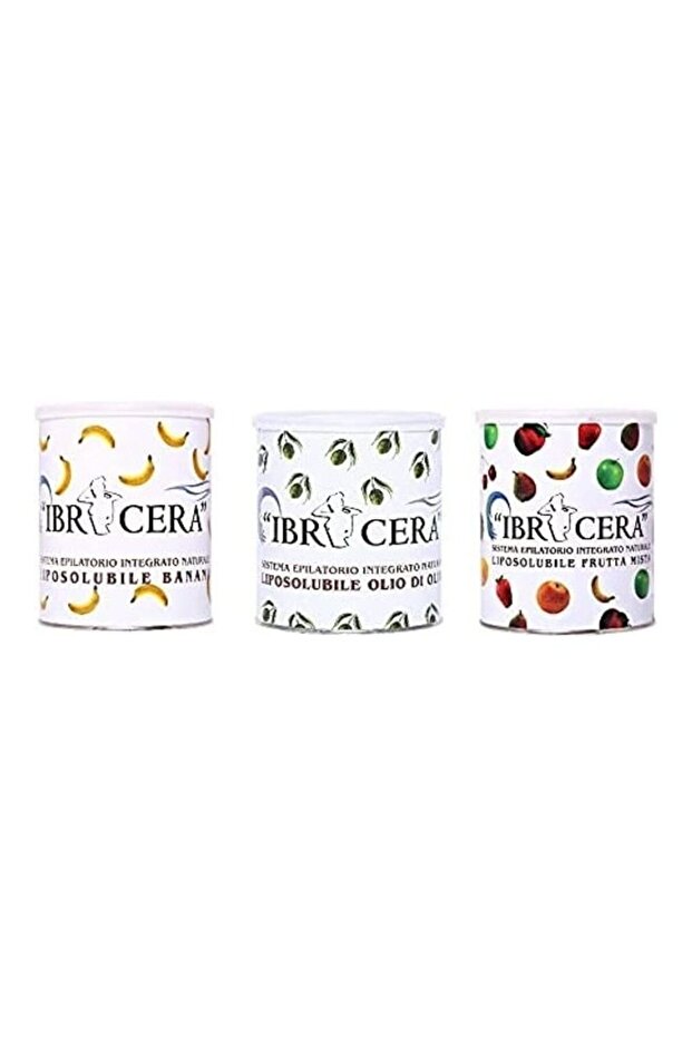 3-Piece Canned Wax For Body Hair Removal 3 x 600ml