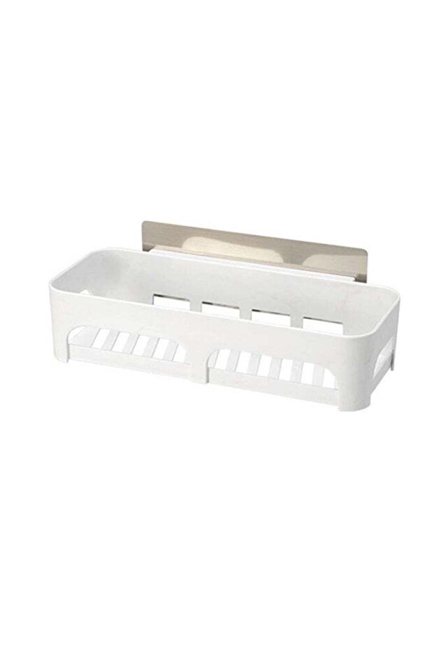 Plastic Dish Drainer Rack Home Kitchen Organiser White 6.8cm