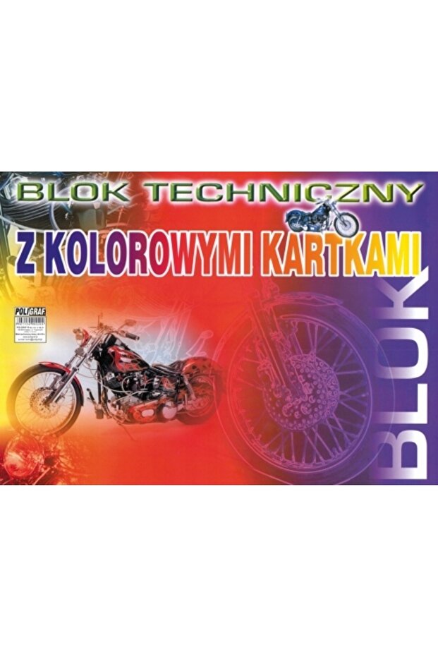 Colored technical pad A3 10 sheets - 1