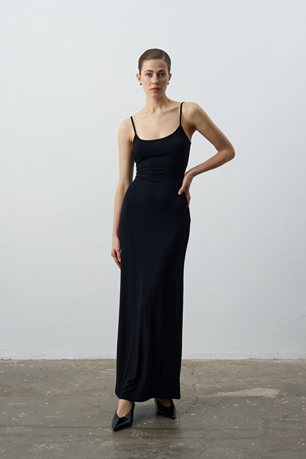 Duru Basic Midi Elbise - 3