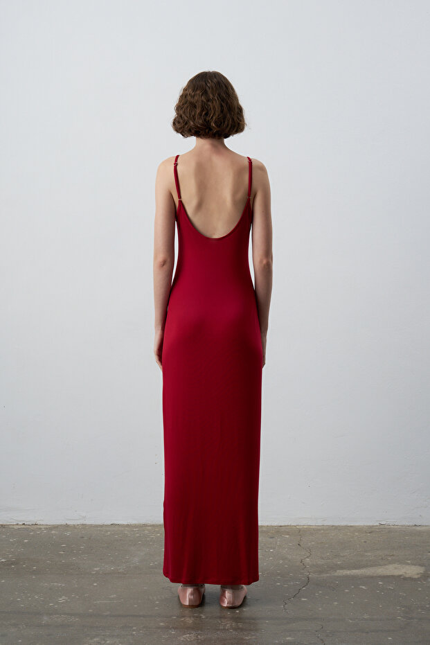 Duru Basic Midi Elbise - 8