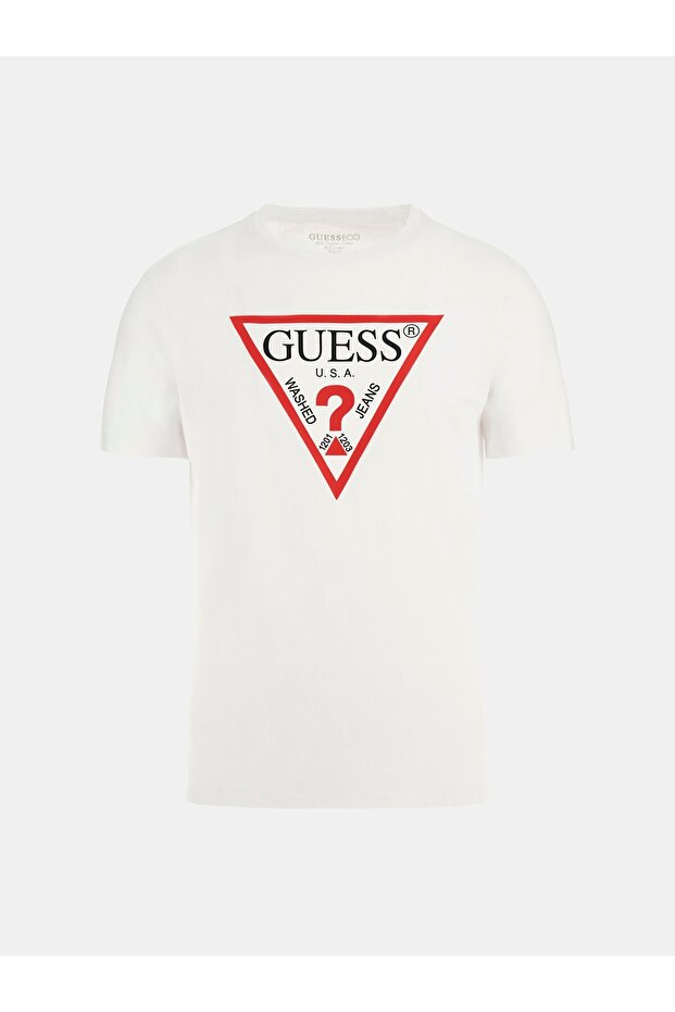 Original Logo Erkek Slim Fit T-Shirt - 5