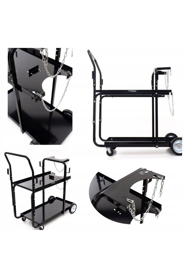 Trolley, welding machine support, maximum load 70 kg,
