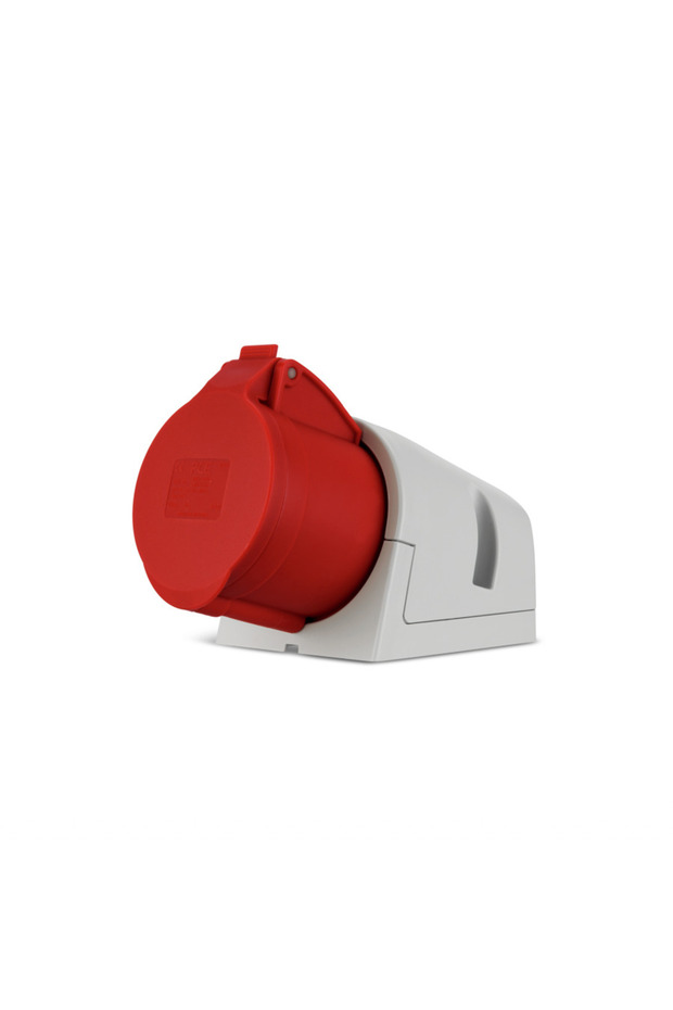 Industrial socket, three-phase, 5 poles, 32A, ip44 - 7