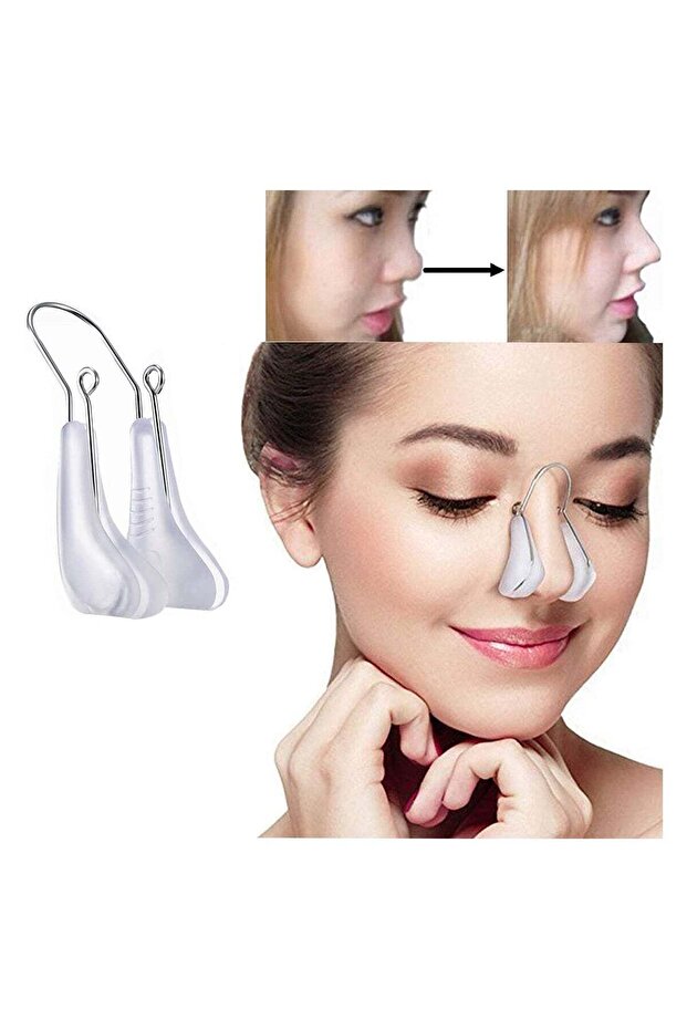 Nose Shaper Clip White/Silver