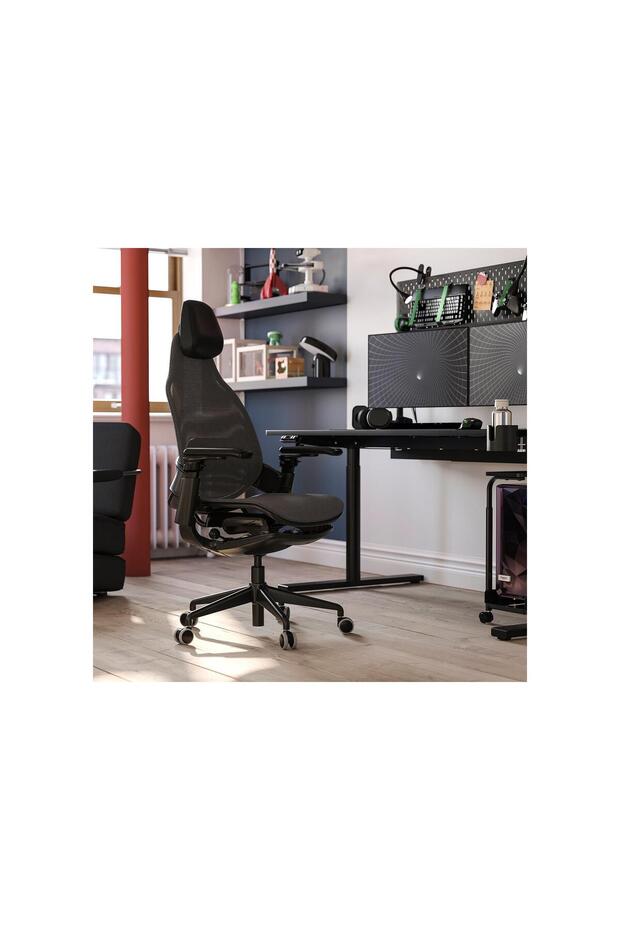 oyuncu sandalyesi, siyah - 1